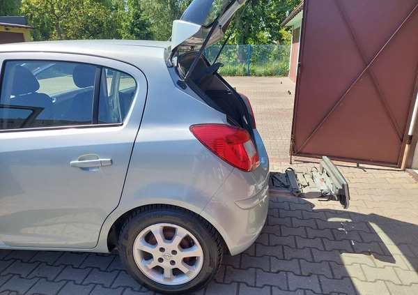 Opel Corsa cena 13900 przebieg: 134395, rok produkcji 2009 z Gliwice małe 37